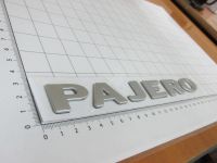 Лот: 10655627. Фото: 2. Эмблема шильдик Pajero для Mitsubishi... Автохимия, масла, тюнинг