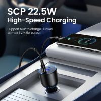 Лот: 21636690. Фото: 4. Автозарядка UGREEN CD293 2*USB-C... Красноярск