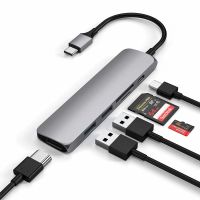 Лот: 21439129. Фото: 6. USB адаптер Satechi USB-C Slim...