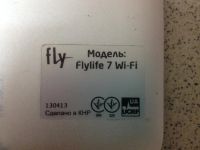 Лот: 4363342. Фото: 3. Fly Flylife 7 WI-FI. Компьютеры, оргтехника, канцтовары
