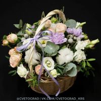 Лот: 8294018. Фото: 3. Корзина с цветами № 709. Сувениры, подарки