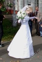 Лот: 571613. Фото: 2. Нежное белоснежное платье + перчатки... Свадебная мода