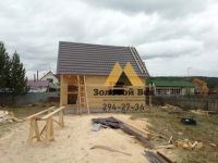 Лот: 15024671. Фото: 8. Брусовой дом 6х8 с мансардой...