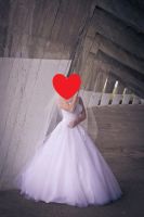 Лот: 9613278. Фото: 5. Свадебное платье принцессы