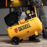 Лот: 21018994. Фото: 3. Компрессор воздушный Denzel DCV1800... Строительство и ремонт