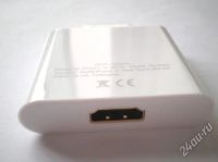 Лот: 2717771. Фото: 2. HDMI Adapter Noosy для ipad,ipad... Смартфоны, связь, навигация