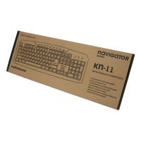Лот: 4634681. Фото: 5. Клавиатура Nakatomi KN-11U Black...