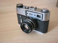 Лот: 4222374. Фото: 2. Фотоаппарат ФЭД-5В с объективом... Фотокамеры