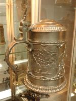 Лот: 7584793. Фото: 3. Кружка пивная Zinn Германия №12. Домашний быт