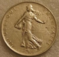 Лот: 7742516. Фото: 2. 1 франк 1961 Франция. Монеты