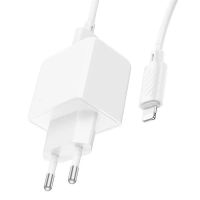 Лот: 22142988. Фото: 3. СЗУ HOCO CS11A+IP8 single USB... Смартфоны, связь, навигация