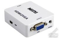 Лот: 15674064. Фото: 3. HDMI2VGA HDMI to VGA + Audio... Бытовая техника