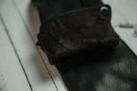 Лот: 6196051. Фото: 5. Мужские кожаные перчатки из натуральной...