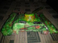 Лот: 3130700. Фото: 2. бумажный самодельный танк). Ручная работа