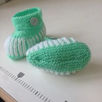 Лот: 6434553. Фото: 2. Пинетки Зеленые. Одежда и аксессуары
