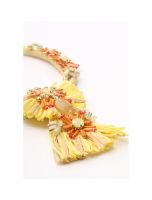 Лот: 11671863. Фото: 2. Колье Max mara из соломки (рафии... Ювелирные изделия, бижутерия, часы
