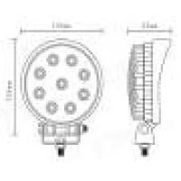 Лот: 7582354. Фото: 2. фара светодиодная 27 W led bar... Автозапчасти