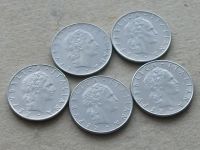 Лот: 19901613. Фото: 2. Монета 50 лир Италия 1970; 1971... Монеты