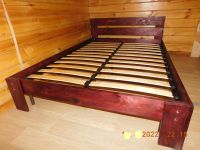 Лот: 19000185. Фото: 2. Кровать из массива сосны. Мебель для спальни