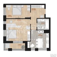 Лот: 18338925. Фото: 2. 2 к.кв. в ЖК «ЖК Fusion» ул. Ладо... Продажа