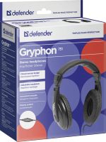 Лот: 4881785. Фото: 2. Наушники Defender Gryphon 751... Аудиотехника