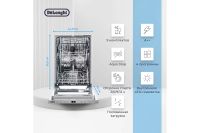 Лот: 24491772. Фото: 2. Посудомоечная машина DeLonghi... Крупная бытовая техника