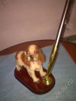 Лот: 434464. Фото: 2. Статуэтка с держателем для ручки... Предметы интерьера