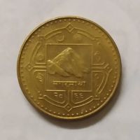 Лот: 19537144. Фото: 2. непал 1 рупия 2009 г. Монеты