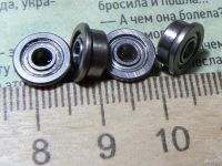 Лот: 13522023. Фото: 2. Подшипники мелкие 3 х 8 х 4 с... Моделизм