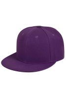 Лот: 15589985. Фото: 2. Бейсболка Blank Фиолетовая Snapback. Мужская одежда