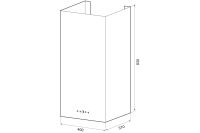 Лот: 23655629. Фото: 2. Вытяжка KRONAsteel DITA R 400... Крупная бытовая техника