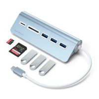 Лот: 21574409. Фото: 3. USB-хаб Satechi USB-C Aluminum... Компьютеры, оргтехника, канцтовары