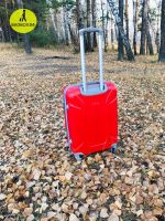Лот: 15509267. Фото: 6. Высокопрочный красный чемодан...