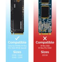 Лот: 21439093. Фото: 5. Корпус для SSD M.2 Sabrent NVMe...