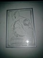 Лот: 5000565. Фото: 7. Мужиг. рисунок алюминием на стекле...