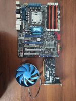 Лот: 20006043. Фото: 5. Материнская плата P6T SE, процессор...