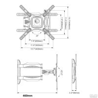 Лот: 12149313. Фото: 5. Кронштейн для телевизора LNB P4