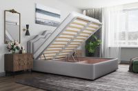 Лот: 24569808. Фото: 3. Кровать с подъёмным механизмом... Мебель