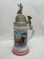 Лот: 25849372. Фото: 2. Кружка полковая Германия, 1909-1910гг... Антиквариат