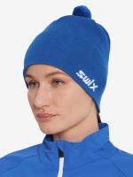 Лот: 22433639. Фото: 2. Шапка Swix Tradition, Синий. Спортивная одежда