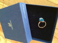 Лот: 5334336. Фото: 2. кольцо с кристаллом сваровски. Ювелирные изделия, бижутерия, часы