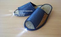 Лот: 6804001. Фото: 2. Тапки с подсветкой кожаные размер... Женская обувь