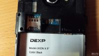 Лот: 9339610. Фото: 5. Смартфон DEXP Ixion X5 (Разбит...