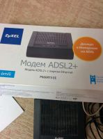 Лот: 10866554. Фото: 3. Модем zyxel adsl2+ с портом Ethernet... Компьютеры, оргтехника, канцтовары