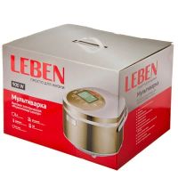 Лот: 6605292. Фото: 2. Мультиварка Leben 5л. 900Вт."Мультиповар-сенсор... Мелкая бытовая техника