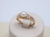 Лот: 13702378. Фото: 2. ЗОЛОТОЕ КОЛЬЦО С ЖЕМЧУГОМ 4,77... Ювелирные изделия, бижутерия, часы