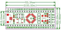 Лот: 4384563. Фото: 2. STM32F103C8T6 ARM Cortex-M3 STM32... Радиодетали  (электронные компоненты)