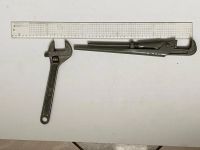 Лот: 25254600. Фото: 2. Разводной и шведский ключ. Инструмент и расходные