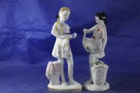Лот: 25654896. Фото: 2. ЛФЗ Ленинградские девочки фарфоровая... Антиквариат