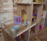 Лот: 10939024. Фото: 3. деревянный кукольный дом (домик... Дети растут